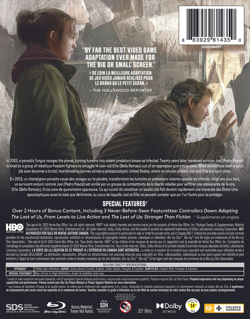 Last of Us, The: The Complete First Season [Blu-Ray]