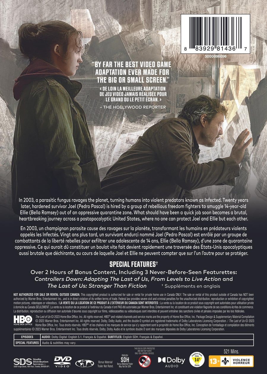 Last of Us, The: The Complete First Season [DVD]