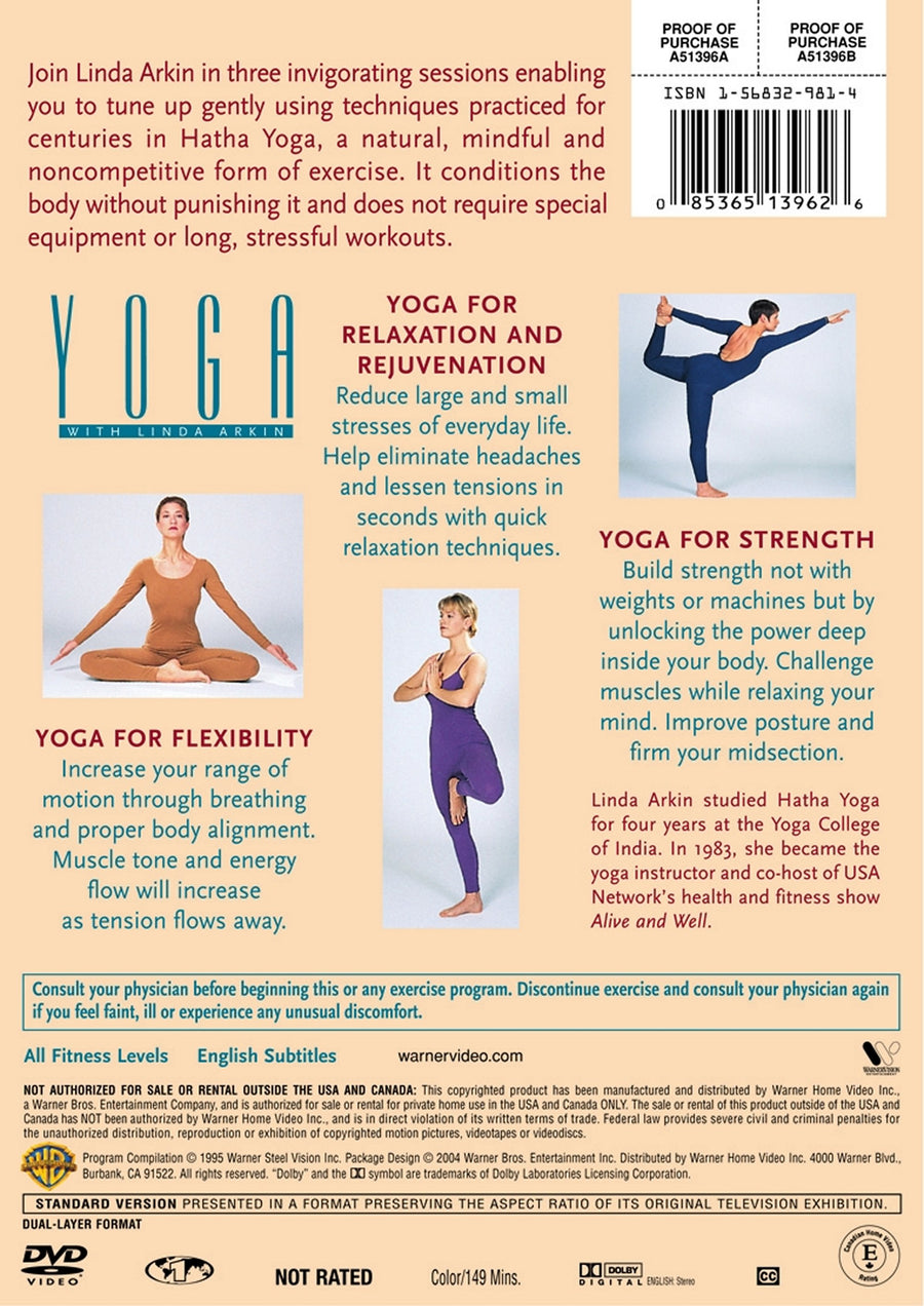 Yoga with Linda Arkin: Relaxation & Rejuvenation, Strength & Flexibility [DVD]