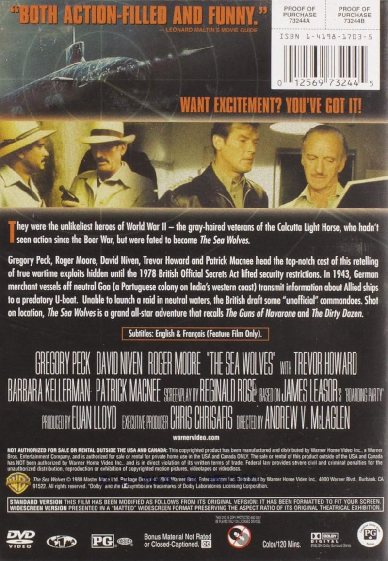 The Sea Wolves [DVD]