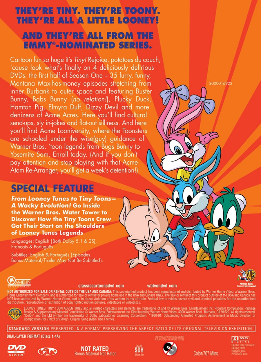 Steven Spielberg Presents Tiny Toon Adventures - Season 1, Vol. 1 (Box Set) [DVD]