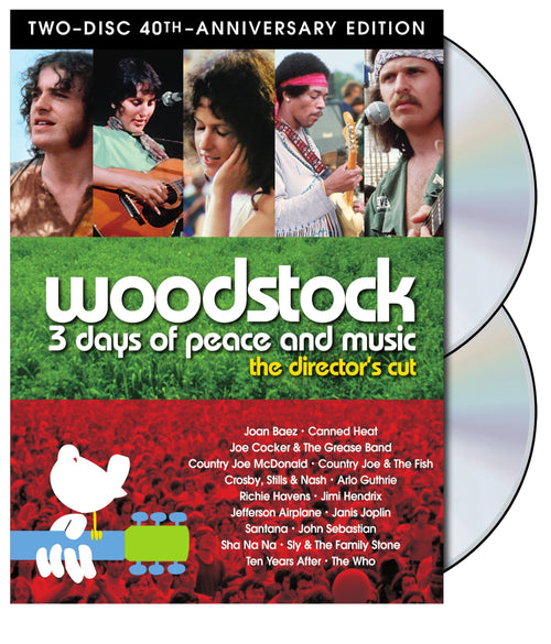 Woodstock 3 Days of Peace and Music Director's Cut 40th Anniversary Special Edition [DVD]