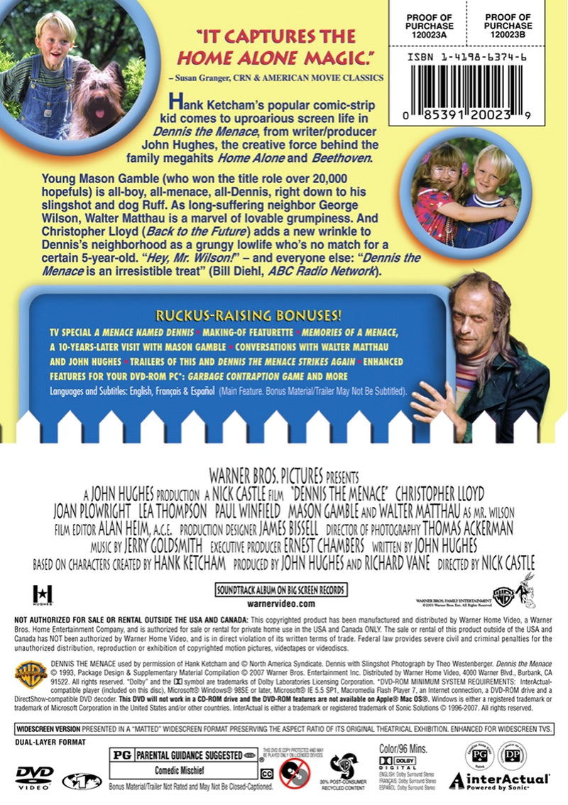 Dennis the Menace (10th Anniversary Edition) [DVD]