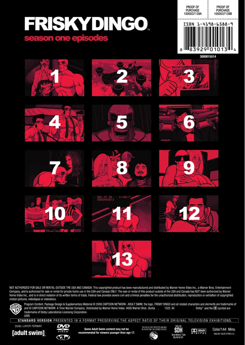 Frisky Dingo:S1 (DVD) [DVD]