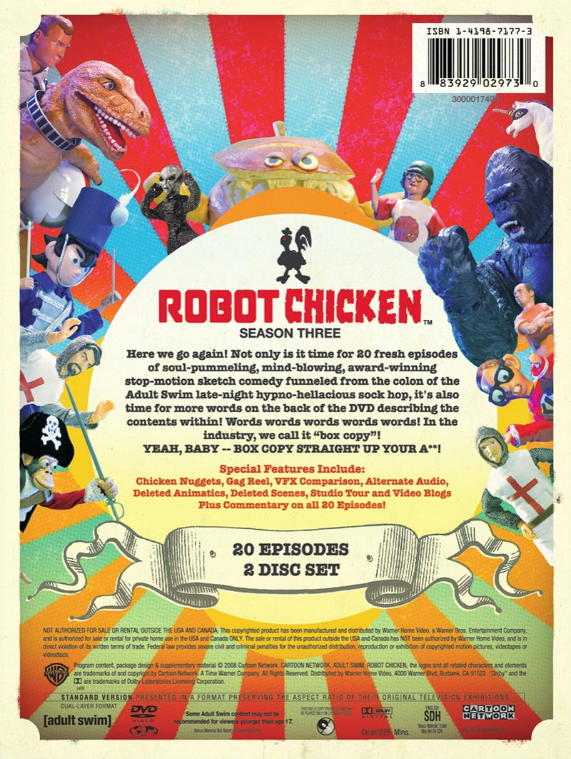 Robot Chicken:S3 (DVD) [DVD]