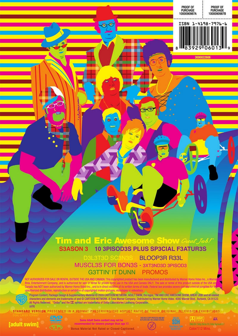 Tim & Eric Awesome Show, Grt Job! S3 DVD [DVD]