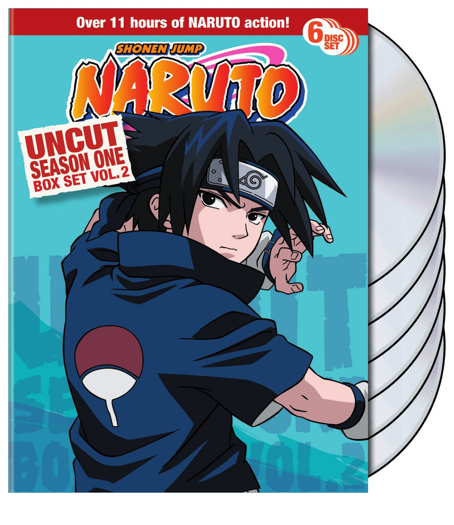 Naruto Uncut Season 1 Vol 2 Box Set [DVD]