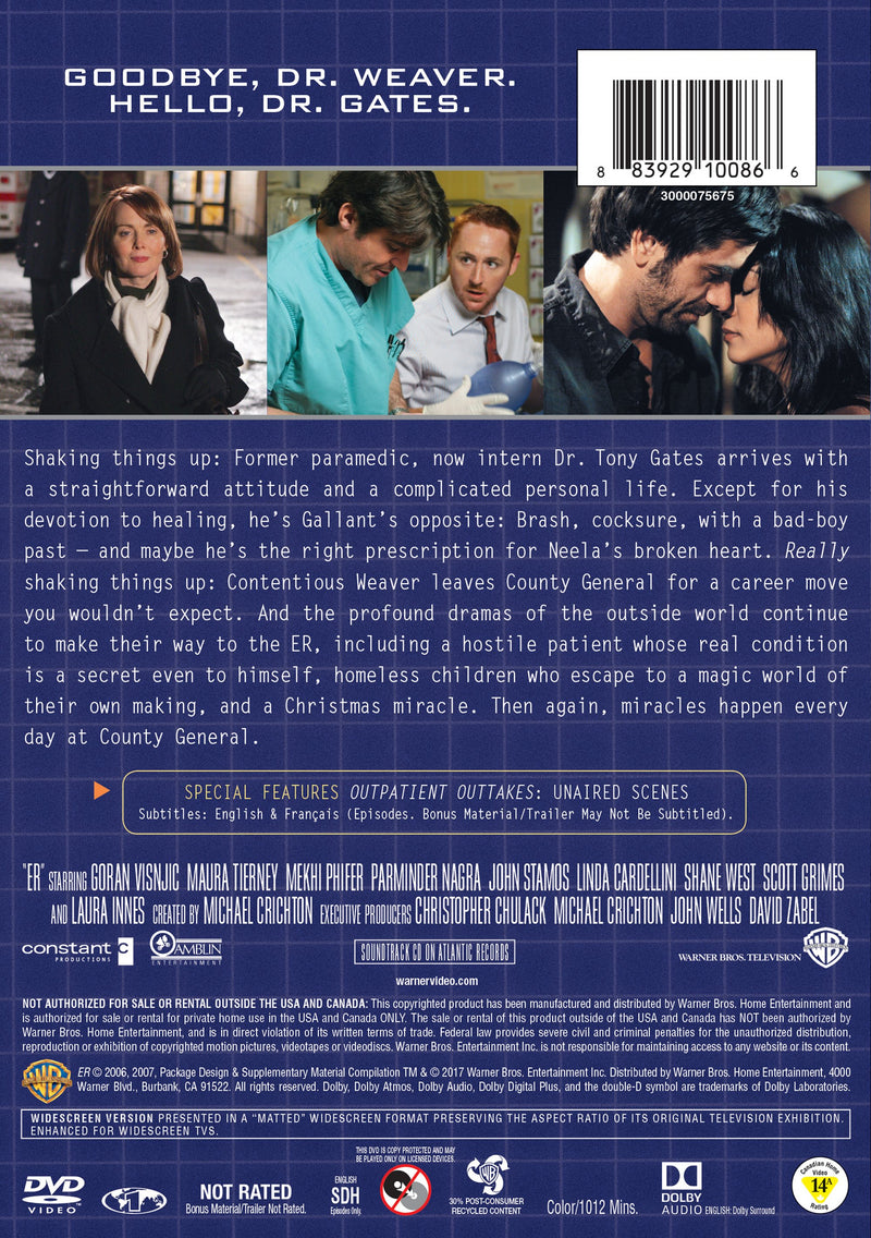 ER: The Complete Thirteenth Season [DVD]