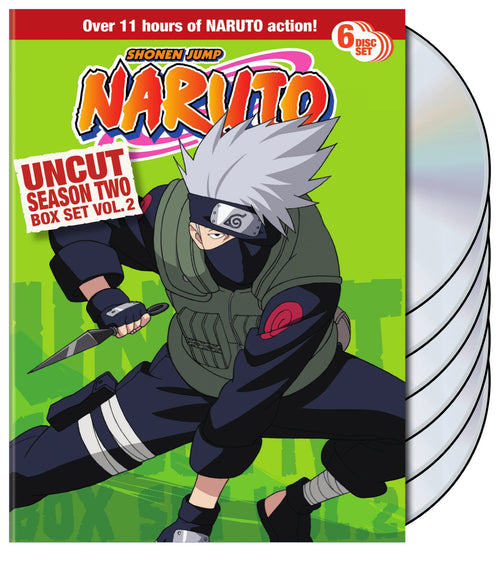 Naruto Uncut Season 2 Vol 2 Box Set [DVD]