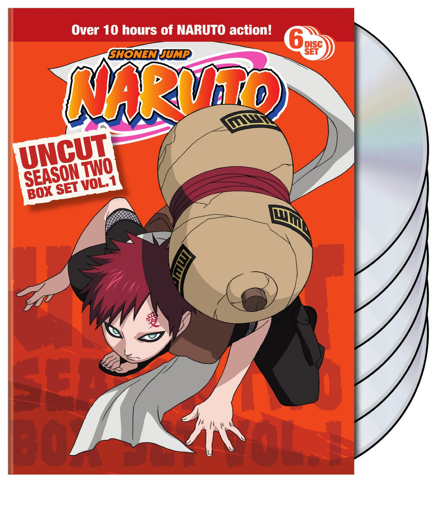 Naruto Uncut Season 2 Vol 1 Box Set [DVD]