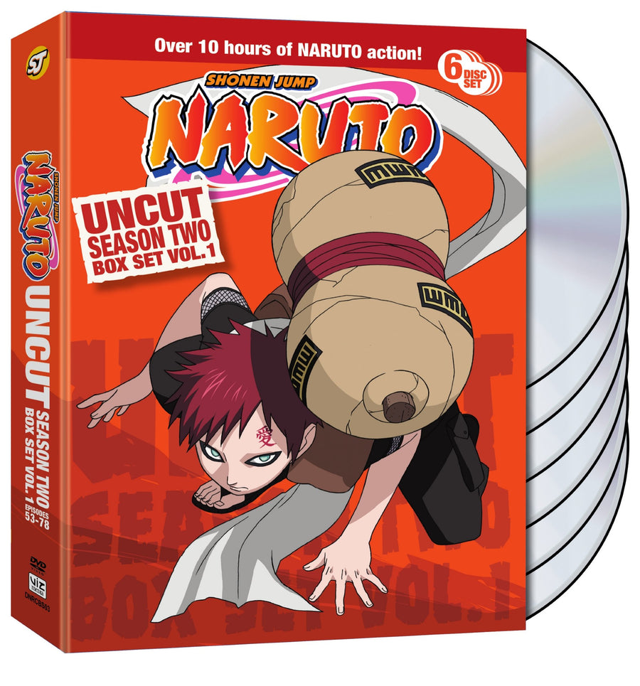 Naruto Uncut Season 4 Vol 2 Box Set [DVD]