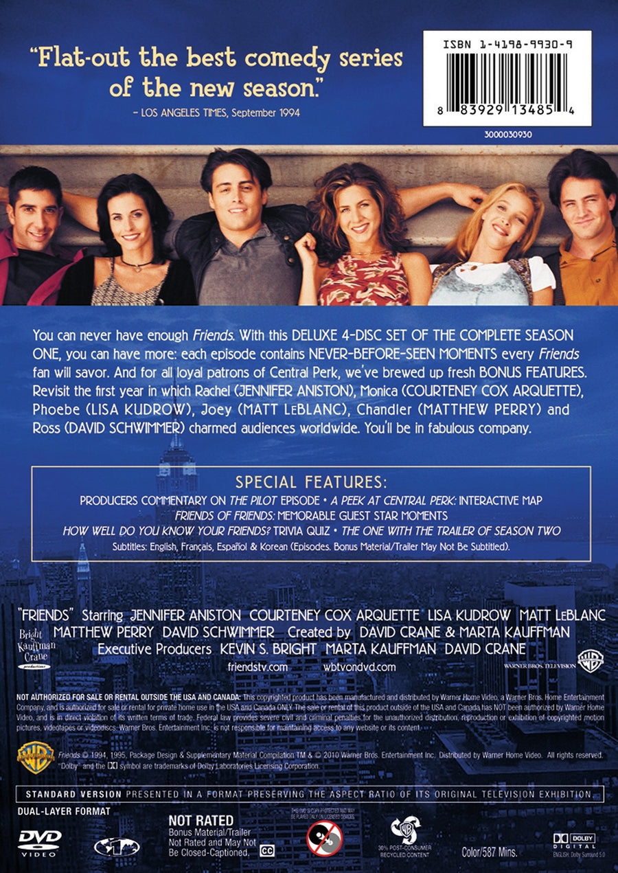 Friends: The Complete First Season [DVD]