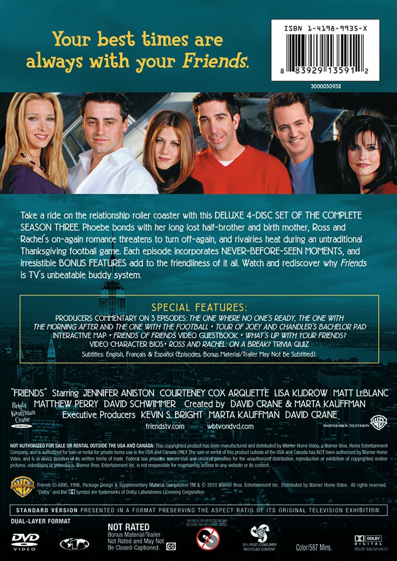 Friends: The Complete Third Season [DVD]