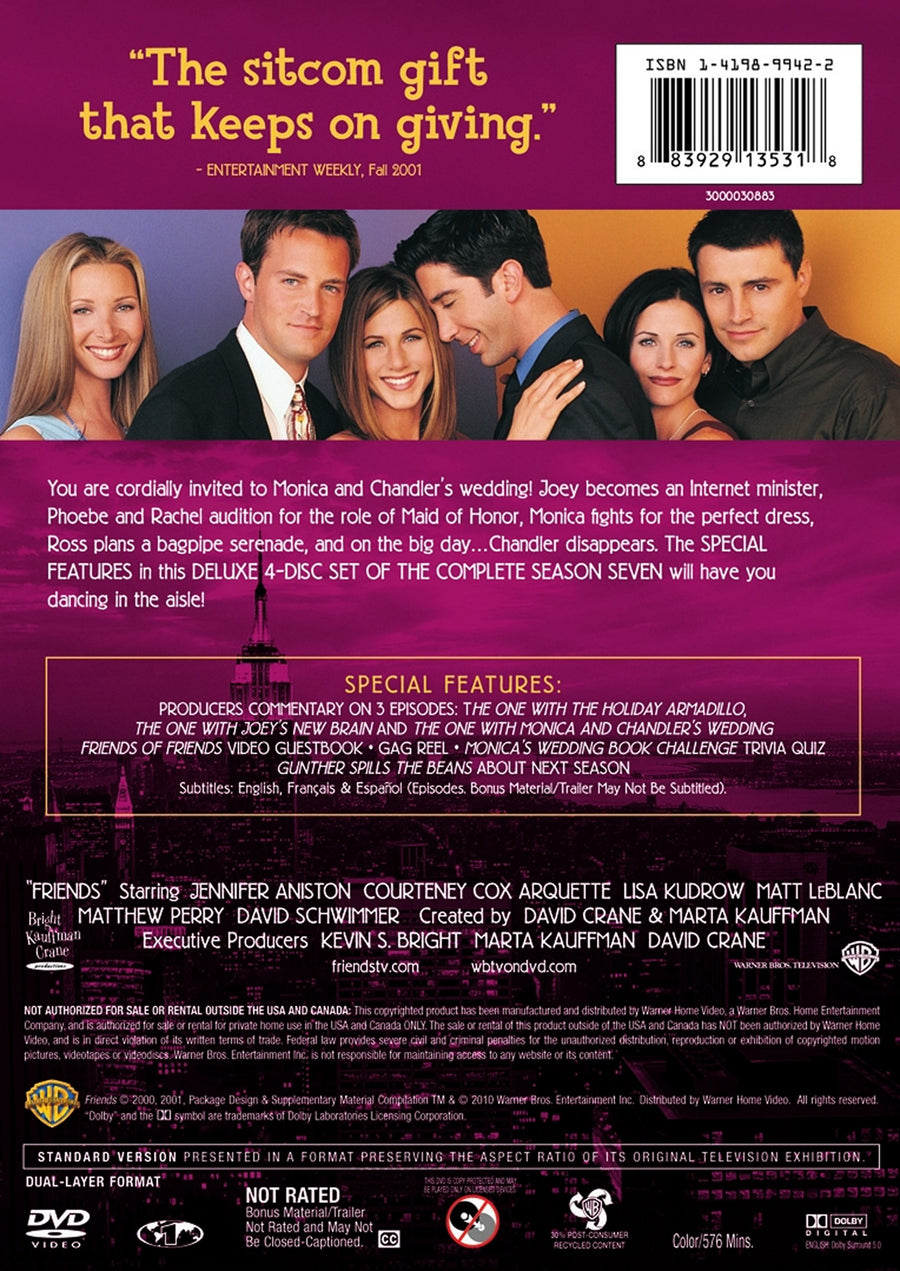 Friends: The Complete Seventh Season [DVD]