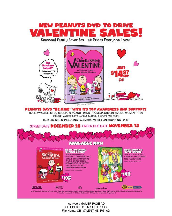 Charlie Brown: A Charlie Brown Valentine [DVD]