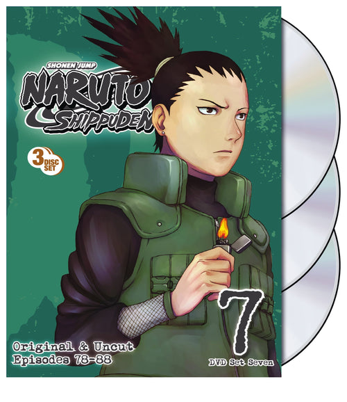 Naruto Shippuden Uncut Set 7 [DVD]