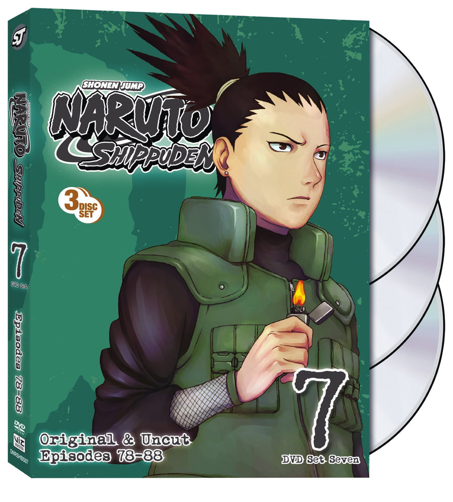 Naruto Shippuden Uncut Set 7 [DVD]