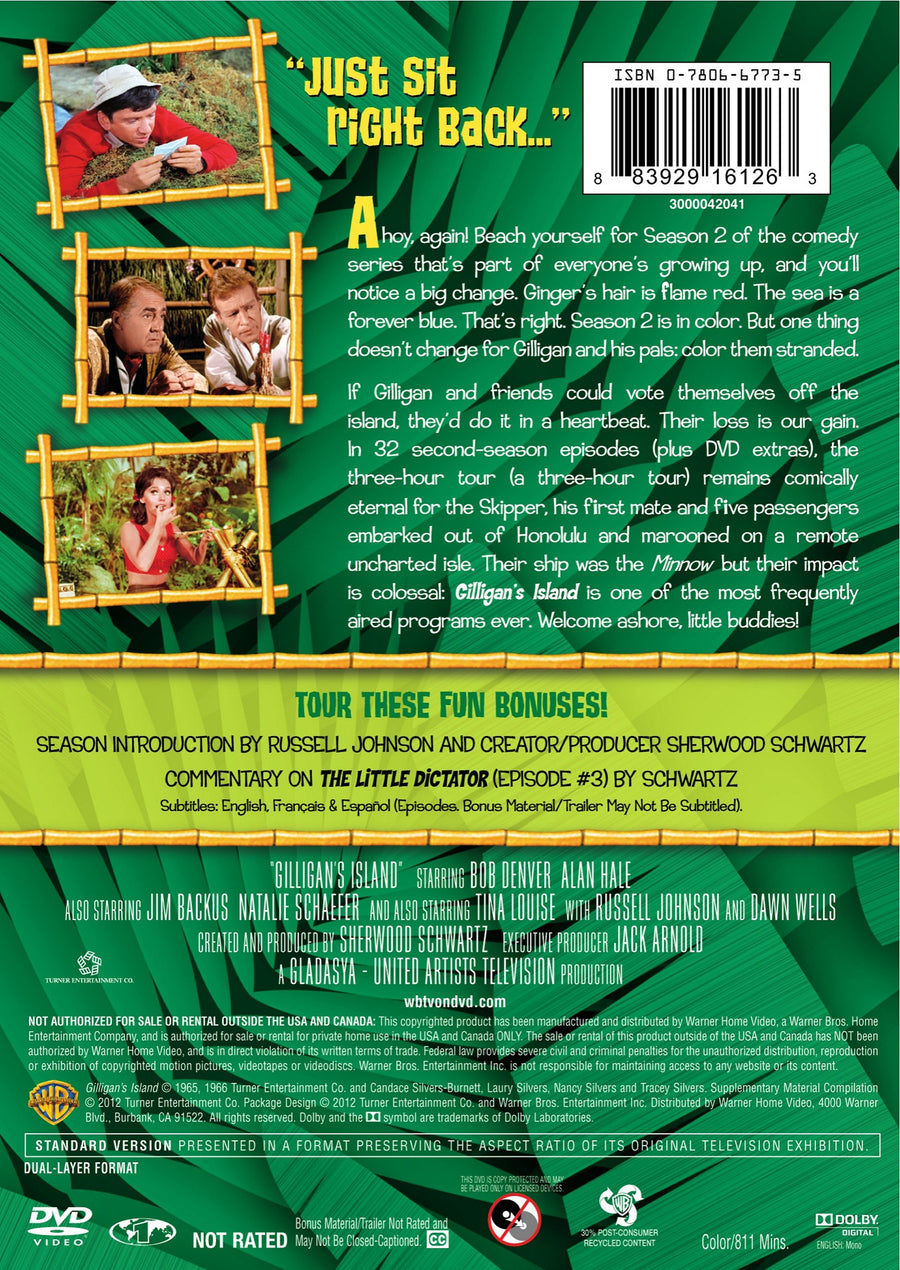 Gilligan's Island: The Complete Second Season [DVD]