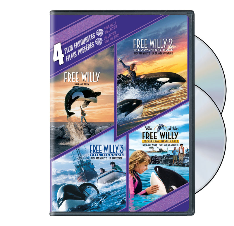 4 Film Favorites: Free Willy 1-4 [DVD]