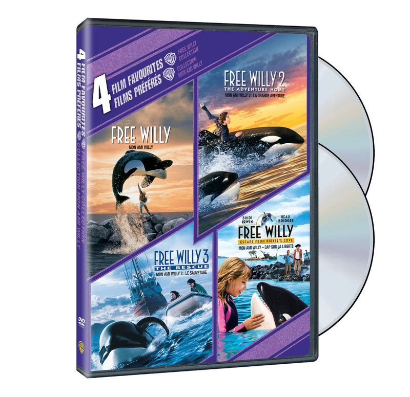 4 Film Favorites: Free Willy 1-4 [DVD]