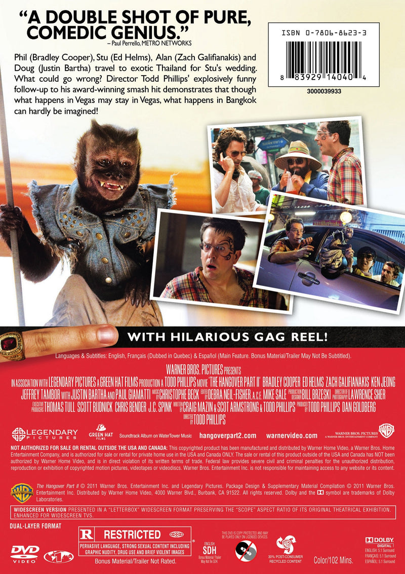 The Hangover 2 [DVD]