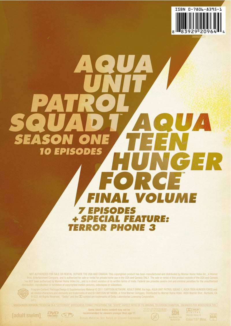 Aqua Unit Patrol Squad 1: Volume 1 [DVD]