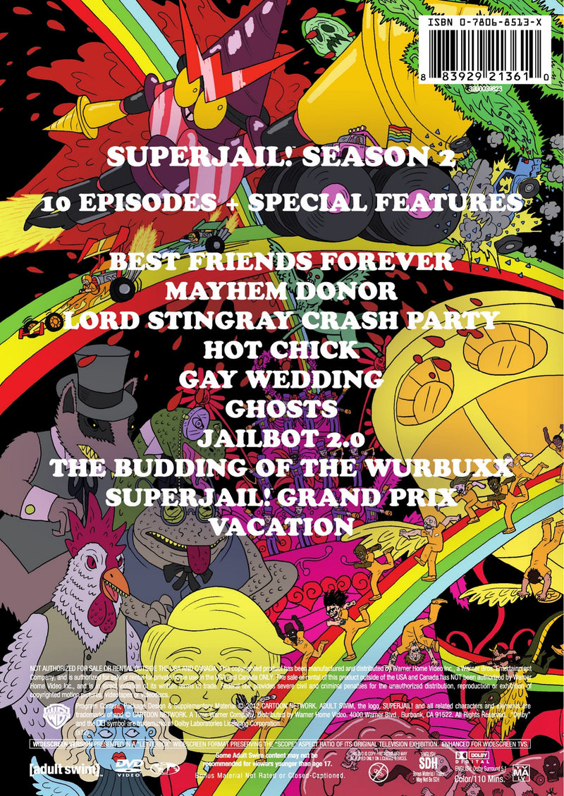 Superjail: Season Two [DVD]