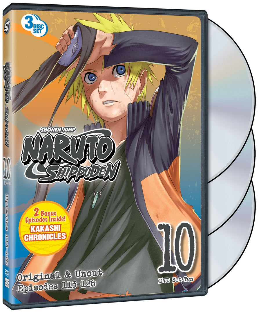 Naruto Shippuden Uncut Set 10 [DVD]