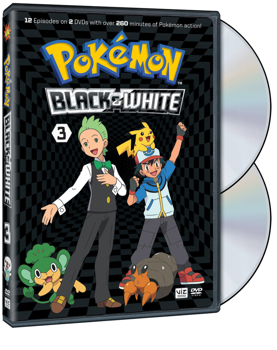 Pokemon Black and White Set 3 [DVD]