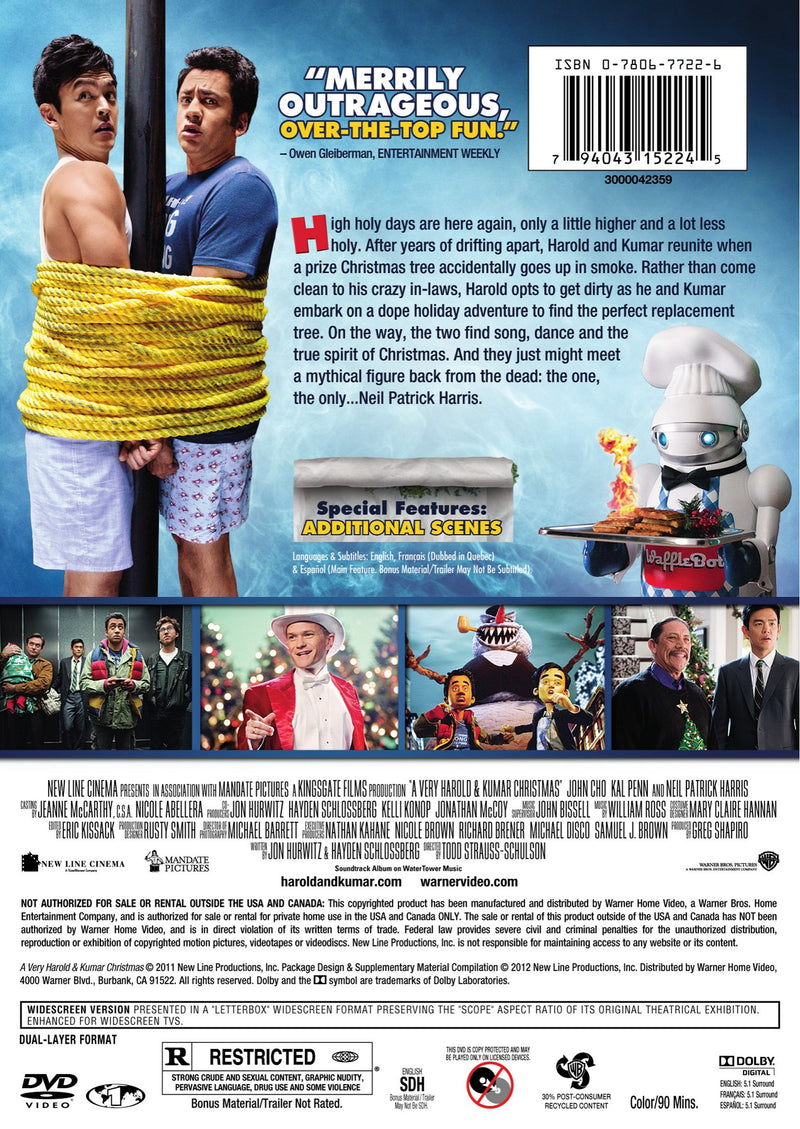 A Very Harold & Kumar Christmas [DVD]