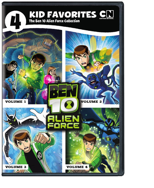 4 Kid Favorites Cartoon Network Classic Ben 10 Alien Force [DVD]