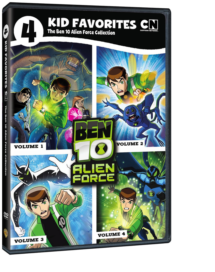 4 Kid Favorites Cartoon Network Classic Ben 10 Alien Force [DVD]