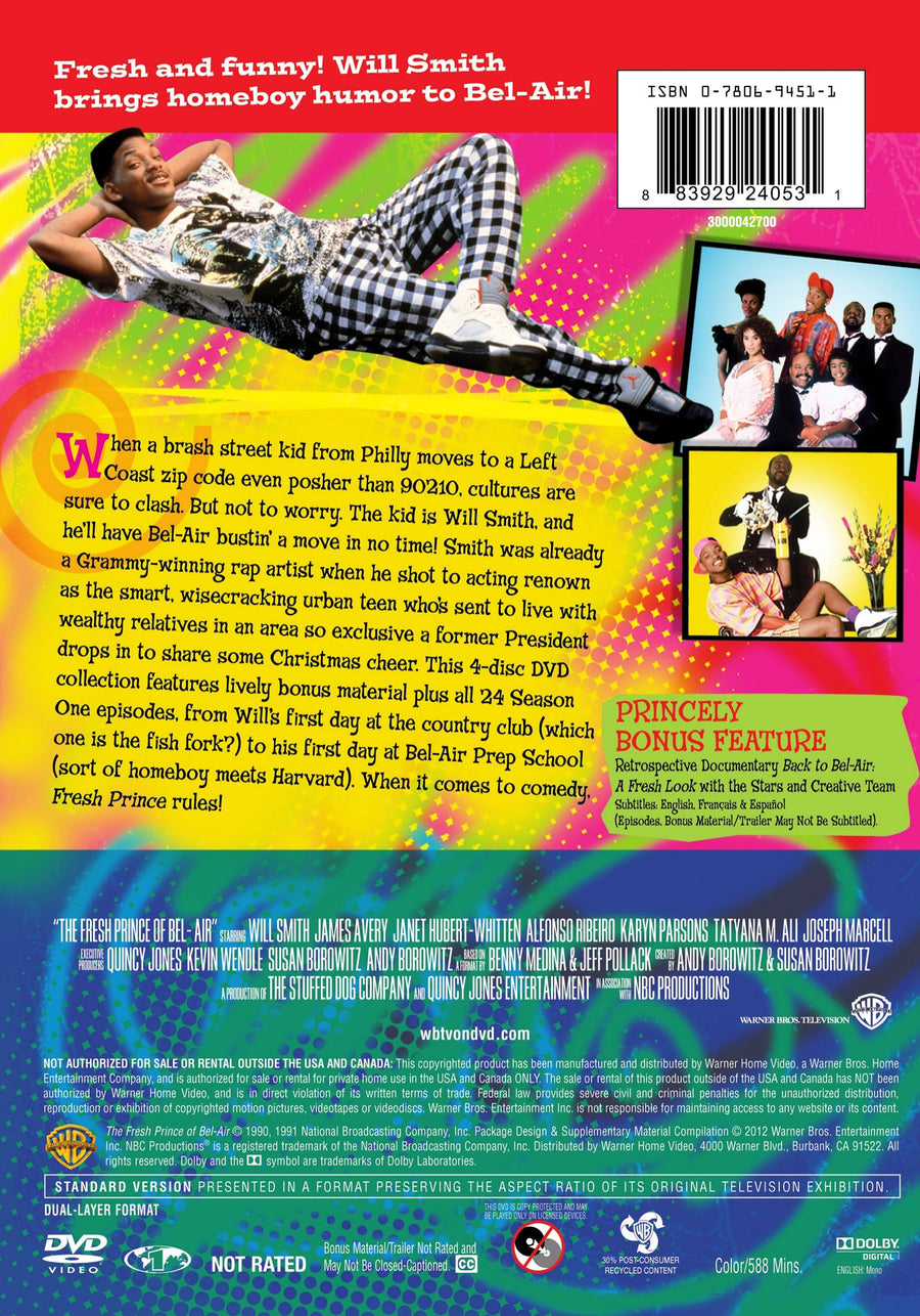 Fresh Prince of Bel Air, The: The Complete First Season [DVD]