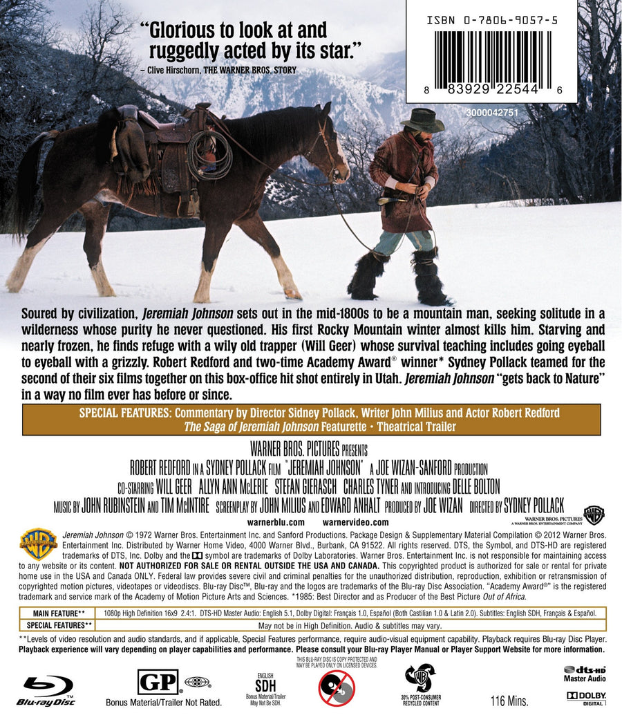 Jeremiah Johnson [Blu-Ray]