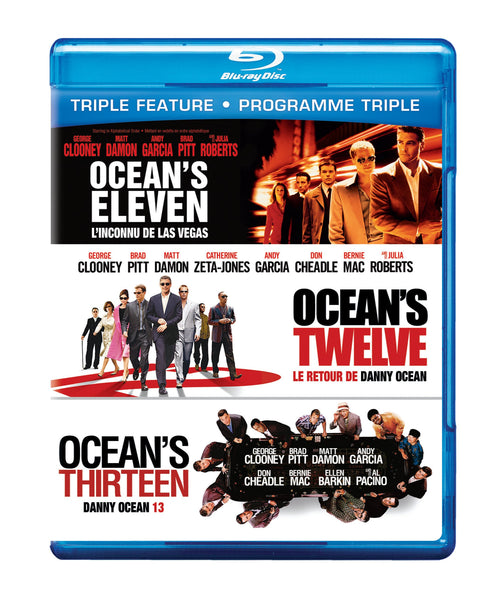 Ocean's Eleven (2001) / Ocean's Twelve / Ocean's Thirteen [Blu-Ray]