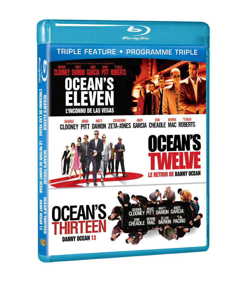 Ocean's Eleven (2001) / Ocean's Twelve / Ocean's Thirteen [Blu-Ray]