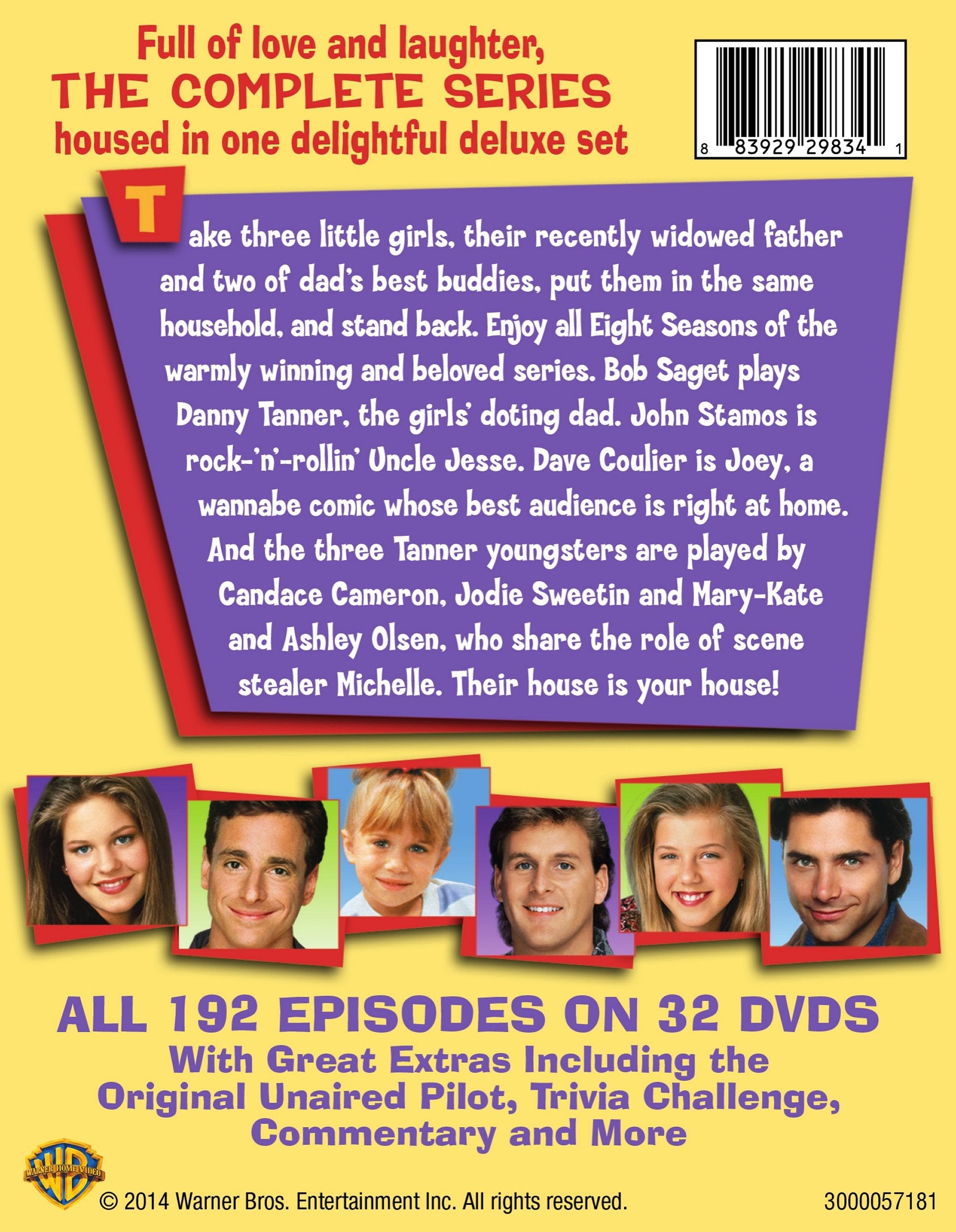 Full House: The Complete Series Collection [DVD] – GRUV Canada