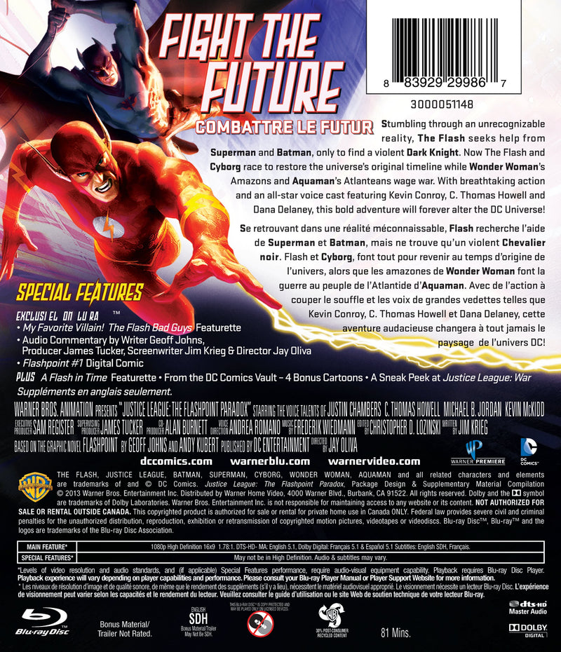 DCU: Justice League: Flashpoint [Blu-Ray]