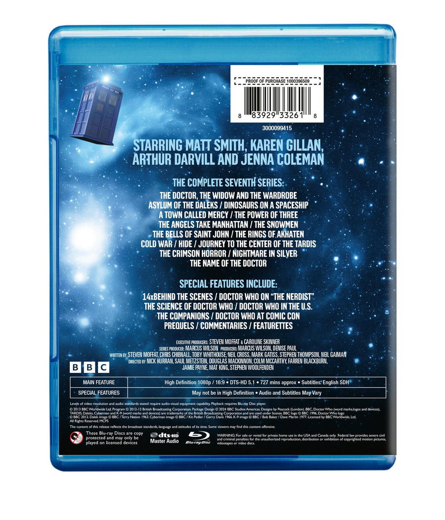 Doctor Who: Series Seven: The Complete Series [Blu-Ray]