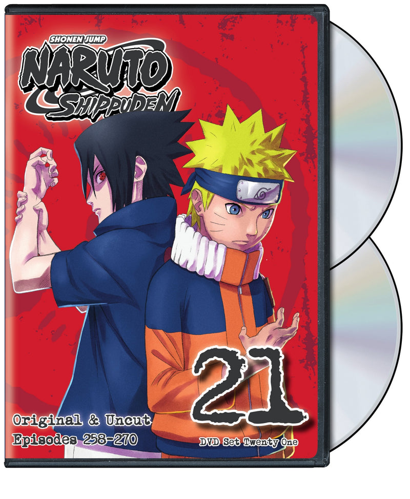Naruto Shippuden Uncut Set 21 [DVD]