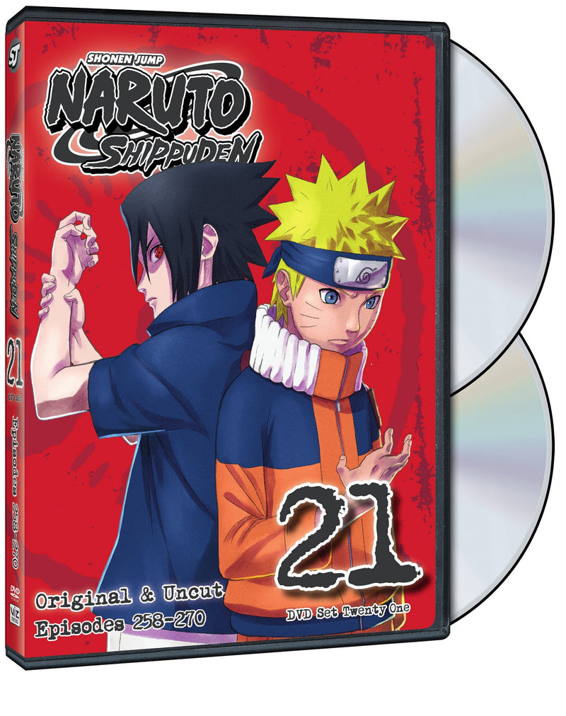 Naruto Shippuden Uncut Set 21 [DVD]