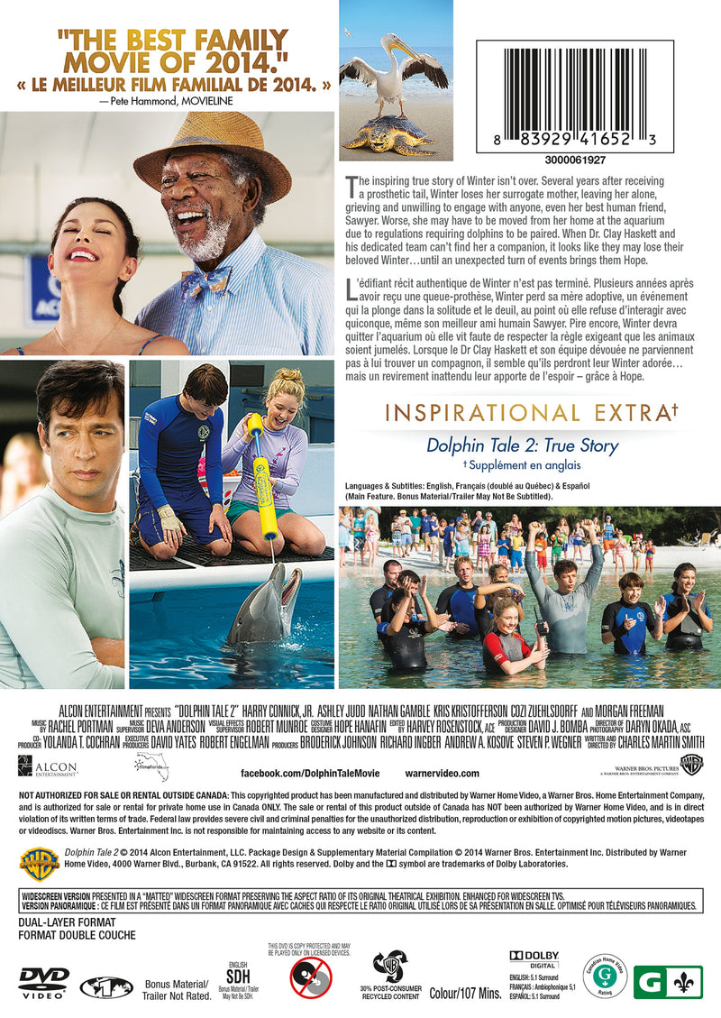 Dolphin Tale 2 / Histoire De Daupin 2 WS [DVD]