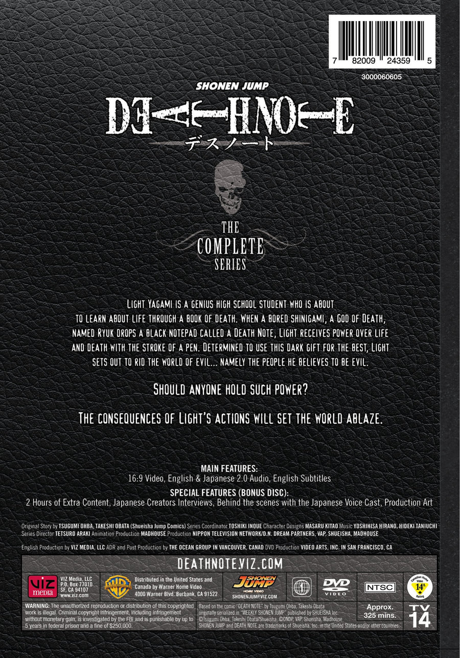 Death Note - Complete Set [DVD]