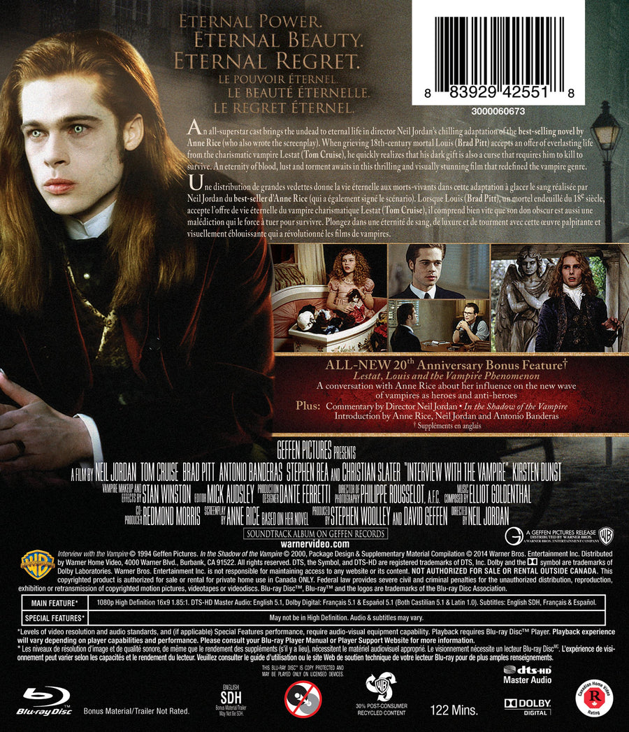 Interview with the Vampire 20th Anniversary [Blu-Ray]