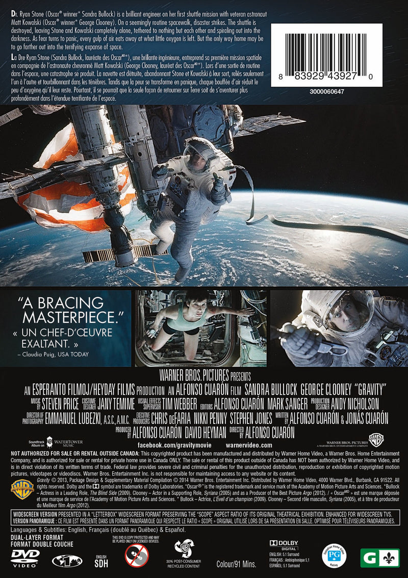 Gravity [DVD]