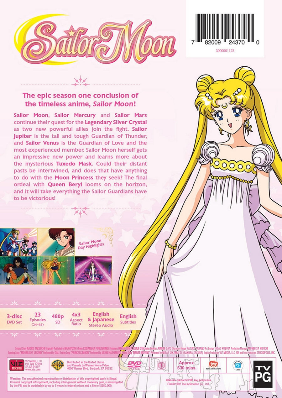 Sailor Moon Season 1 Part 2 [DVD]