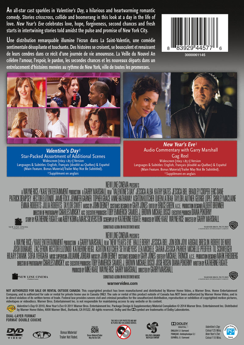Valentine's Day / New Year's Eve [DVD]