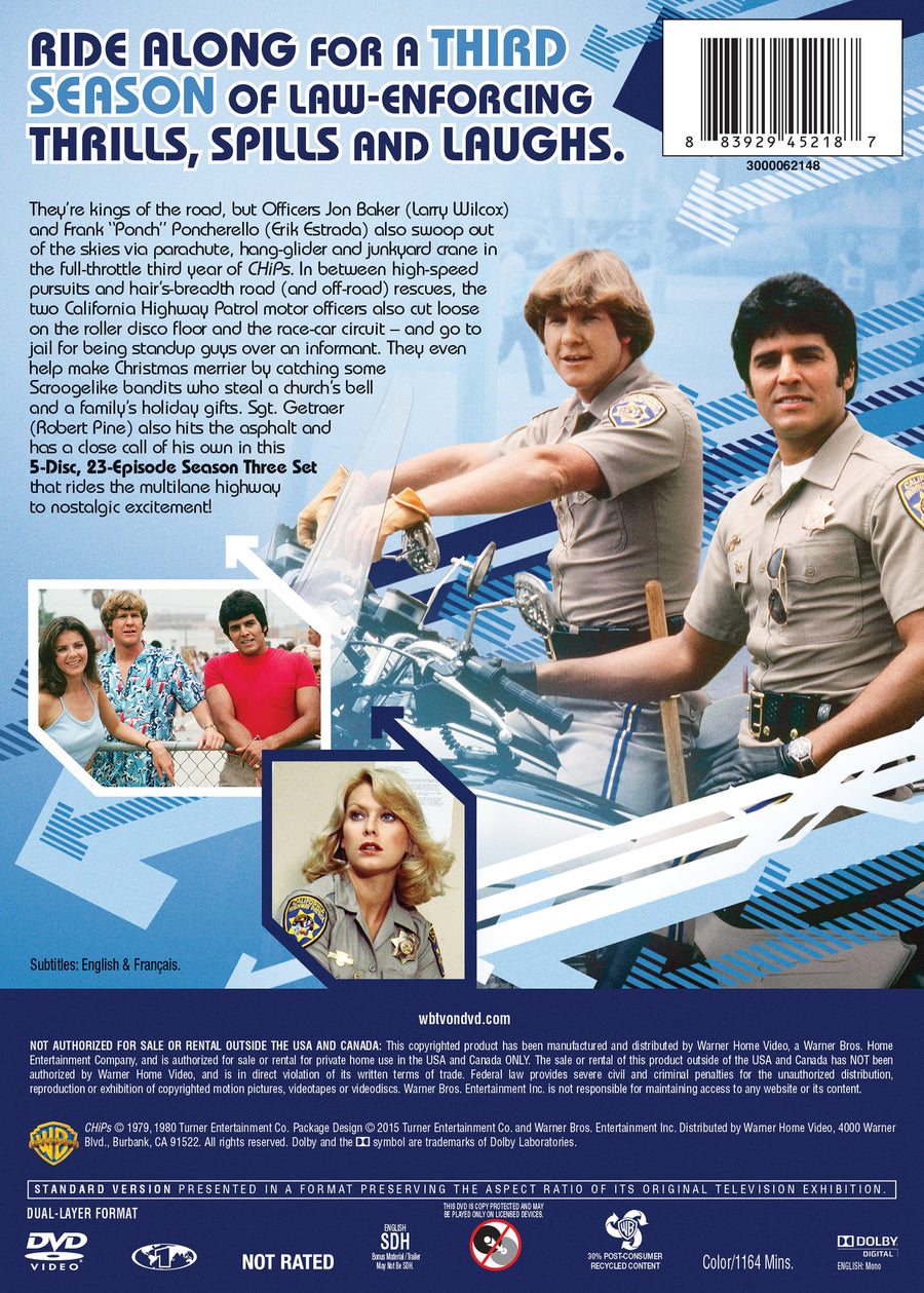 CHiPs: The Complete Third Season [DVD]