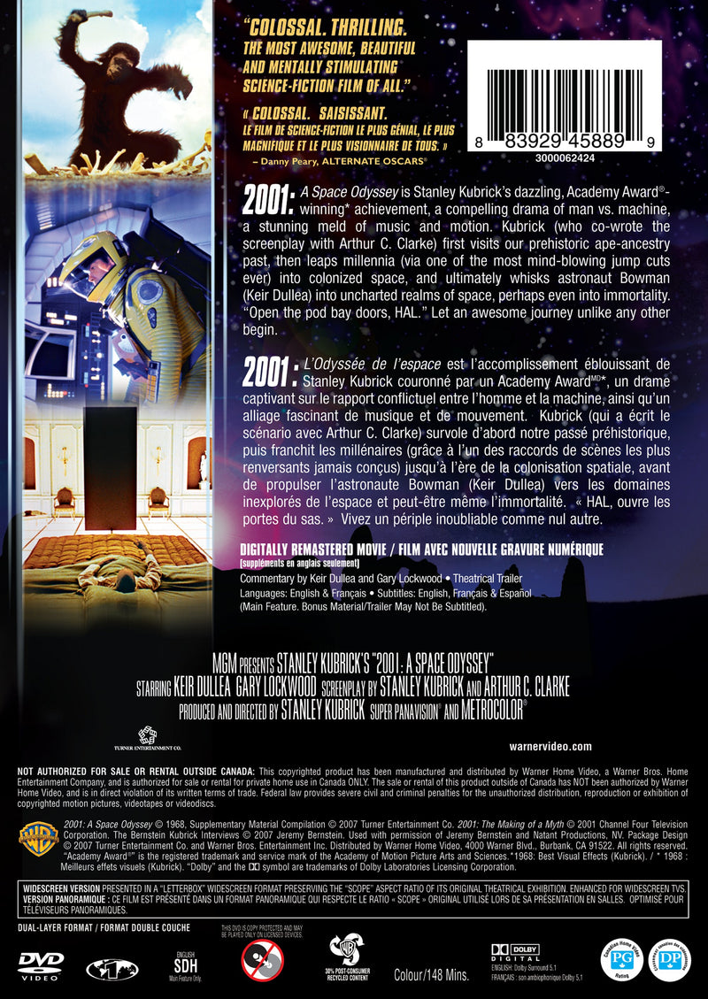 2001:A Space Odyssey [DVD]