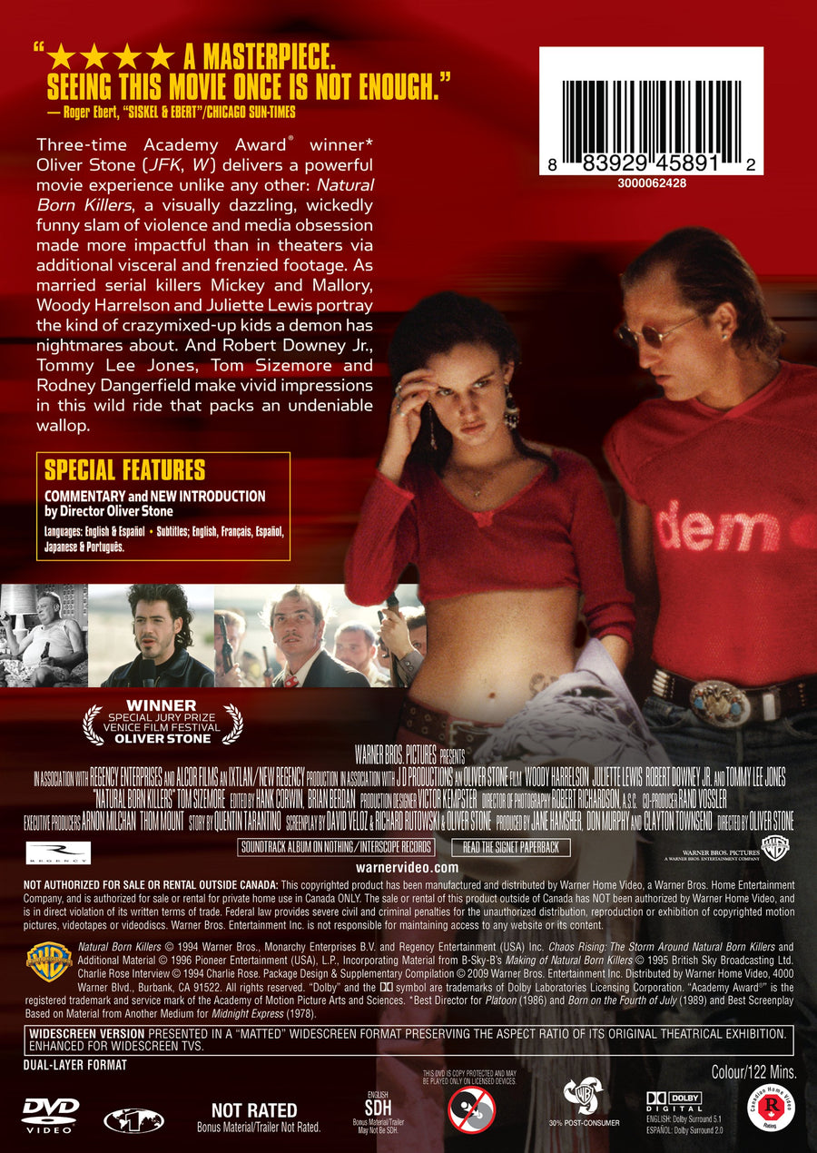 Natural Born Killers: The Director's Cut [DVD]